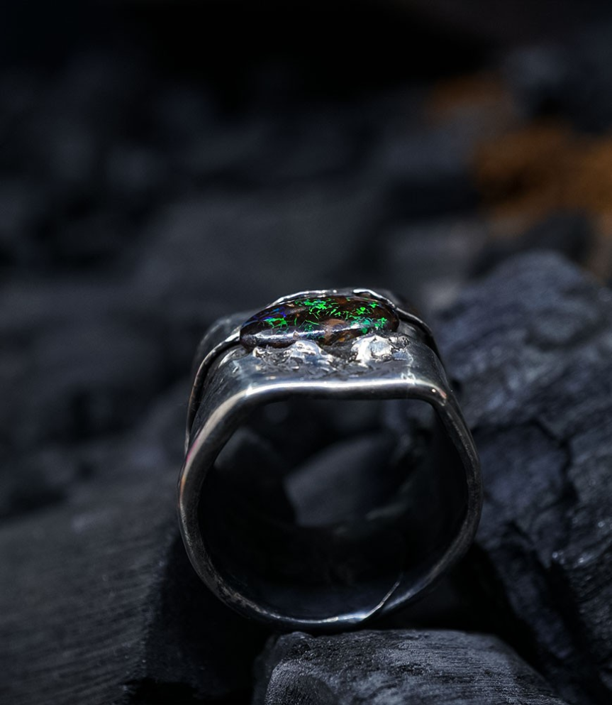 One Piece Stones Collection - Sterling Silver Ring