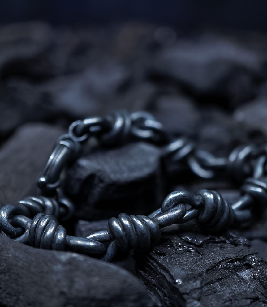 creation en argent massif pour homme