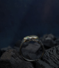 Hephaestus Stones Collection - Emerald Ring, Solid Gold Silver