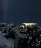 Hephaestus Stones Collection - Emerald Ring, Gold and Sterling Silver