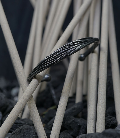 Bracelet en argent massif