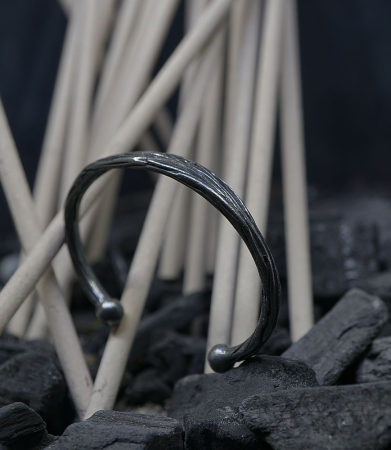 Bracelet en argent massif