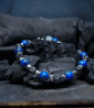 Bracelet argent et Lapis-Lazuli bijoux unique de créateur