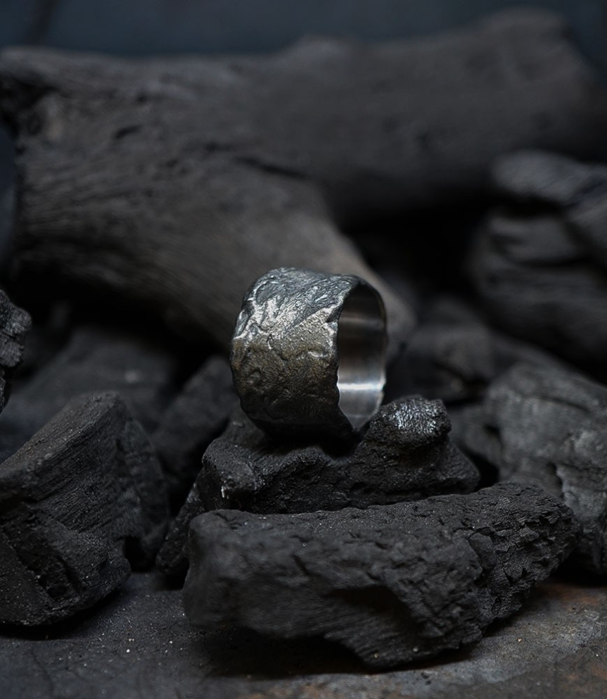 Hephaestus Collection - Sterling Silver Ring