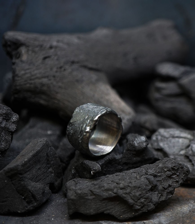 Hephaestus Collection - Sterling Silver Ring