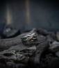 Bague en argent de créateur