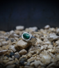 Malachite and Sterling Silver Ring