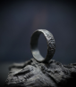Solid silver ring by Krazystones.