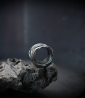 Bague en argent massif créé par Anthony Barrouyer.