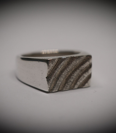 Bague unique en Argent Massif