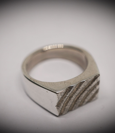 Bague unique en Argent Massif