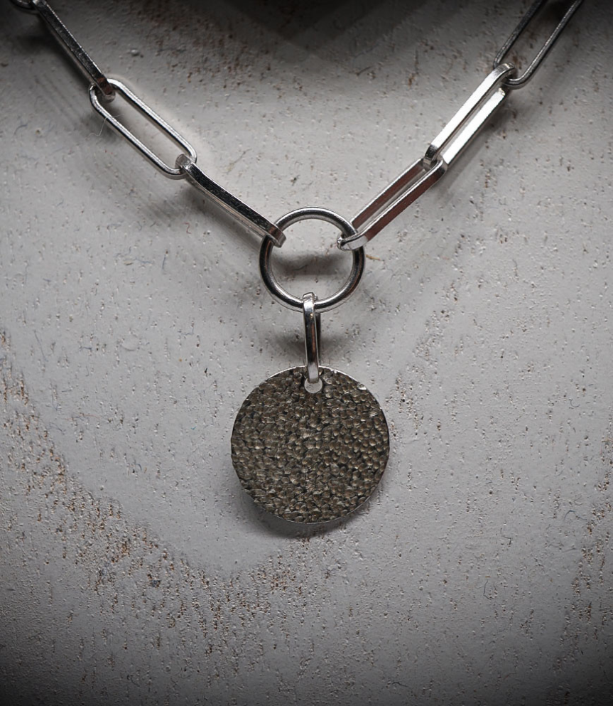 Collier unique en Argent Massif