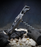 Hephaestus Collection - Solid Silver Corkscrew