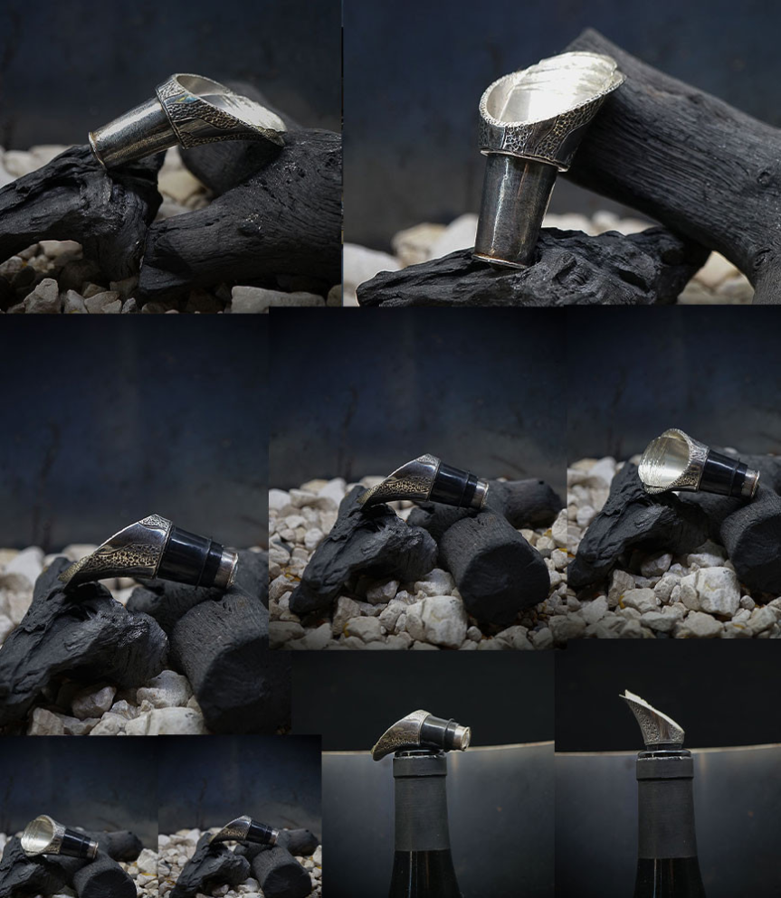 Hephaestus Collection - Anti-drip pourer.