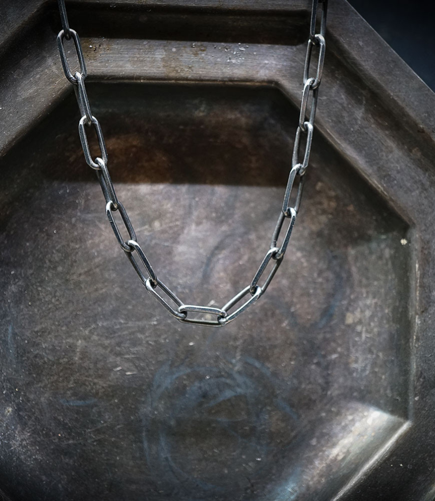 Hephaestus Collection - Sterling Silver Necklace.