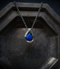 Hephaestus Stones Collection - Silver and Lapis Lazuli Necklace