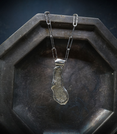 Collier en argent massif de la collection Lovely Storm
