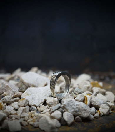 Bague argent 925/1000 signé Lovely Storm.